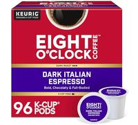 Eight O'Clock Coffee Dark Italian Roast K-Cups (96 count) by Eight O'Clock Coffee