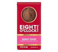 Eight O'Clock Coffee Donut Shop 11oz Mild Roasted 100% Arabica Ground Coffee Kosher Certified