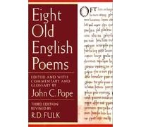 Eight Old English Poems by Robert D. Fulk (2001-02-14)