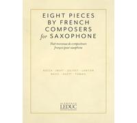 Eight Pieces by French Composers for Alto Saxophone and Piano