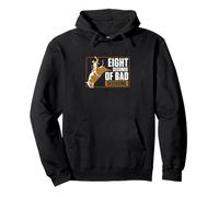 Eight Seconds Of Bad Decisions Funny Rodeo Cowboy Bull Rider Pullover Hoodie
