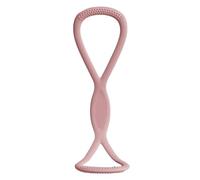 Eight-shaped fitness band - silicone yoga exercise device, exercise band in eight shape - for arms, back, shoulders, legs, pilates, training at home in the gym