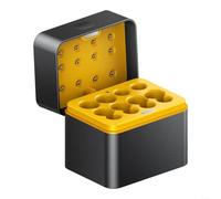 Eight Slot Lithium Battery Charger Box, AA/AAA Battery Charger Case With USB-C Fast Charging For 1.5V Lithium Batteries, Stores And Charges 8 Cells