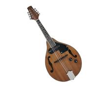 Eight-string Mandolin Tibetan National Instrument A-type Electric Acoustic Original Wood Color Bright Sapele Material