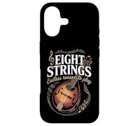 Eight Strings Endless Reasons To Play Mandolin Case for iPhone 17