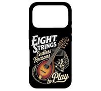 Eight Strings Endless Reasons To Play Mandolin Case for iPhone 17 Pro