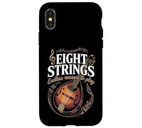 Eight Strings Endless Reasons To Play Mandolin Case for iPhone X/XS