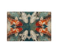Eight Symmetrical Koi 1000 Piece Jigsaw Puzzles For Adults Wooden Puzzles For Adults Gifts Home Decor