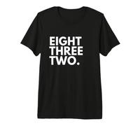 Eight Three Two Area Code 832 Houston Texas Premium T-Shirt