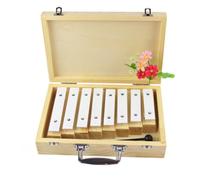 Eight Tone Brick Percussion Instrument 8 Tone Tone Block Aluminum Piano With Wooden Box Carillon