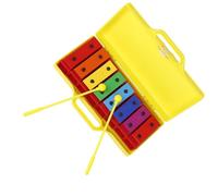 Eight Tone Xylophone Small Glockenspiel Portable Sound Brick Hand-knocked Percussion Instrument Glockenspiel Percussion Instrument