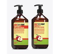 Eight Triple Eight Apple Cider Vinegar Hair Care Set- 1L Shampoo & 1L Conditioner