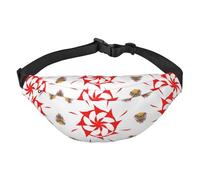 Eight-way rotation Travel Fashion Waist Bag, Suitable for Sports, Running, Cycling, Traveling, Fishing Boys Large Crossbody Waist Bag,