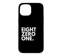EIGHT ZERO ONE Area Code 801 Salt Lake City UT Utah USA Case for iPhone 15