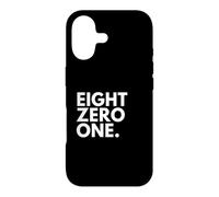 EIGHT ZERO ONE Area Code 801 Salt Lake City UT Utah USA Case for iPhone 17