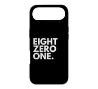 EIGHT ZERO ONE Area Code 801 Salt Lake City UT Utah USA Case for iPhone Air