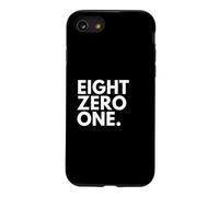 EIGHT ZERO ONE Area Code 801 Salt Lake City UT Utah USA Case for iPhone SE (2020) / 7/8