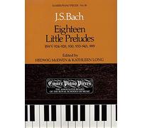 Eighteen Little Preludes BWV 924-8, 930, 933-43 & 999: Easier Piano Pieces 18 (Easier Piano Pieces (ABRSM))