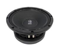 Eighteen Sound 18 10MB777-8 10-inch Mid Bass Woofer Midbass Driver 8 Ohms Weather Protected Cone and Plates for Outdoor Usage 75 mm Interleaved Sandwich Voice Coil