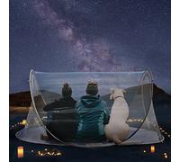 EighteenTek Clear Pop Up Tent Camping Stargazing Transparent Outdoor Bubble 2 Person Capsule Portable Weather Proof Pod Instant Cold Protection Shelter 88"x54"x39"H (88"x54"x39"H)