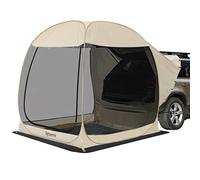 EighteenTek SUV Car Camping Tent - Pop Up Versatile Shelter Tent, Includes Sunshade sail, Storage Bag and Camping Accessories - 7’x7’x7.2’H - Not Waterproof