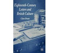 Eighteenth-Century Letters and British Culture