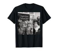 Eighth Grade Dream Team Cat Group School Year T-Shirt
