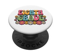 Eighth Grade Team 8th Grade Back To School Teacher Kids PopSockets Adhesive PopGrip