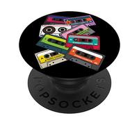 Eighties 80's Kid Best Era Ever Born In the 80's Cassette PopSockets Swappable PopGrip