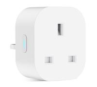 EIGHTREE Smart Plug That Work With Alexa & Google Home, Smart Home Smart Socket with Energy Monitoring, Remote Control, Timer & Schedule Function, 2.4Ghz Wi-Fi Only, No Hub Required, 1 Pack