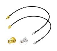 Eightwood 4G Antenna SMA to TS9 Cable 4g LTE Antenna SMA Female to TS9 Male with 30cm 11.8inch RG174 2pcs for Aerial Hsdpa 2G 3G 4G Router UMTS Mobile Broadband