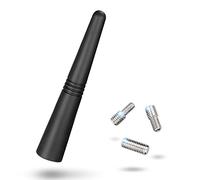 Eightwood 9.2CM Mini Car Radio Aerial Antenna ，Universal Replacement Small Short Car FM AM Aerial Stubby Antenna ，Screws M4 M5 M6 mini cooper accessories