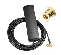 Eightwood DAB Antenna DAB+ Car FM AM Radio Antenna Windscreen Patch 17dbi + 3M SMB Connection Cable for Pioneer Alpine Clarion Digital Radio FM Tuner