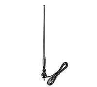 Eightwood Marine Boat Radio Antenna 16 Inch Rubber Duck Flexible Mast FM AM Stereo Antennae for Boat Car RV Motorhome ATV UTV Tractor Motorcycle Yacht
