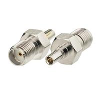 Eightwood SMA 4G Antenna Adapter SMA to CRC9 Male to SMA Female Antenna Adapter 2pcs Compatible for 4G Router Netgear AC785 Hsdpa Huawei 2G 3G 4G LTE Antenna UMTS Mobile Broadband