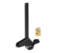 Eightwood WiFi 7 Tri-Band Antenna for MSI Motherboard - 2.4/5/6GHz Omnidirectional WLAN Antenna with Magnetic Base, EZ Plug Plug 2 m Extension Cable Compatible with Z890 Z790 X870 B860 B850