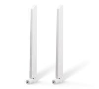 Eightwood WiFi Antenna 2.4G/5G/6G Tri Band WiFi 4DBi Omni Directional WiFi6E Antenna White Support WiFi6E Compatible with PC Desktop PCIe wireless Card
