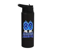 Eighty Fired Up Rock Hand Stainless Steel Insulated Water Bottle