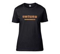 Eighty is Only Thirteen in Scrabble. Desperately Aging Board Game Parody Women's T-Shirt Black