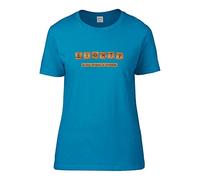 Eighty is Only Thirteen in Scrabble. Desperately Aging Board Game Parody Women's T-Shirt Sapphire