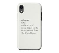 Eighty-Six Dictionary Definition Political Activist Design Case for iPhone XR