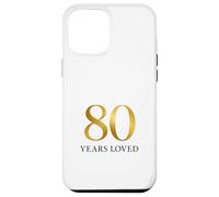 Eighty Years Loved Tribute Case for iPhone 12 Pro Max