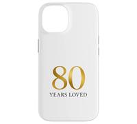Eighty Years Loved Tribute Case for iPhone 14