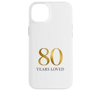 Eighty Years Loved Tribute Case for iPhone 14 Plus