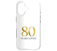 Eighty Years Loved Tribute Case for iPhone 17