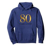 Eighty Years Loved Tribute Pullover Hoodie