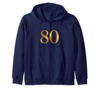 Eighty Years Loved Tribute Zip Hoodie