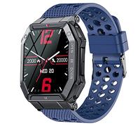 EIGIIS K55 Smartwatch Bands,Silicone Replacement Wristbands Sport Strap with Metal Buckle Compatible with KOSPET TANK T1 PRO/EIGIIS K22 Military Watch/EIGIIS K55 Smartwatch/Moowhsh HM09 Smartwatch