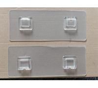 EigPluy 2 Pieces Kitchen Cabinet Door Storage Box Adhesive Pad Accessories