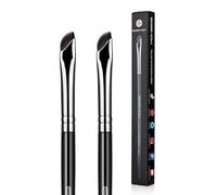 EIGSHOW Eyeliner Brush Gel Eye Liner Makeup Brushes for Precise Eyeliner Eyebrow Eyelid Ultra Thin with Curved Bristle Makeup Brush